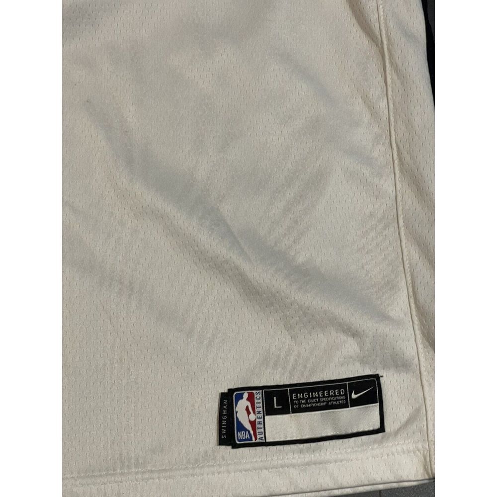 Nike Brooklyn Nets Kyrie Irving Authentic Association Jersey Boys 14 White D-383 - Picture 3 of 5